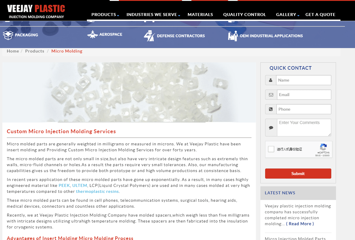 The World's Most Famous Micro Molding Companies in 2024